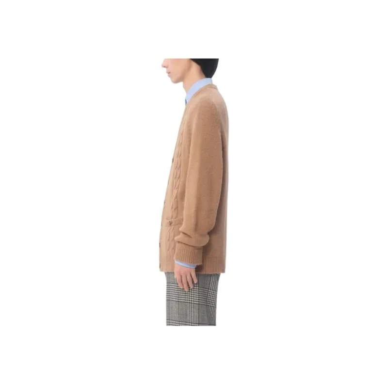 Valentino Button Up V Neck Cardigan-3