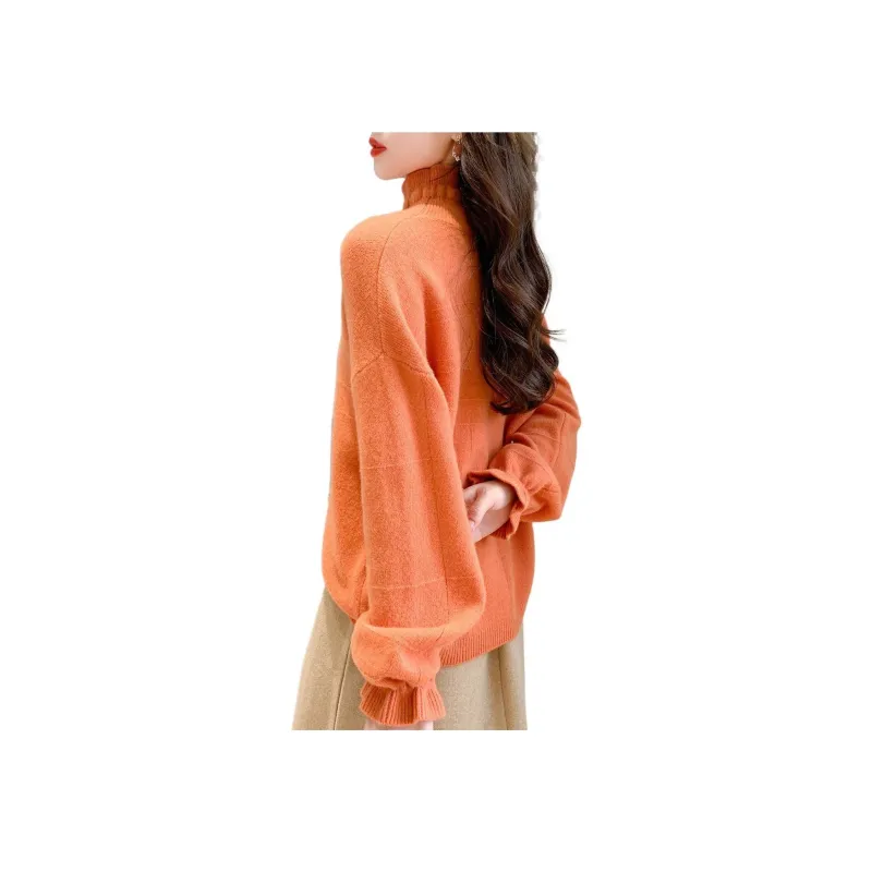 Mokana Sweaters Women's Orange-0