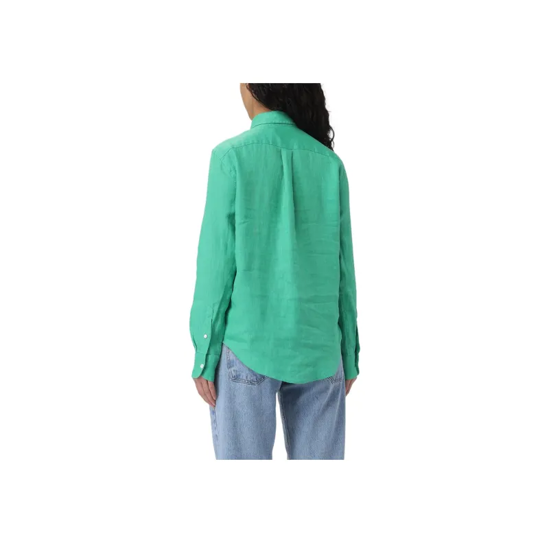 Polo Ralph Lauren SS24 Shirt Women's Green-3