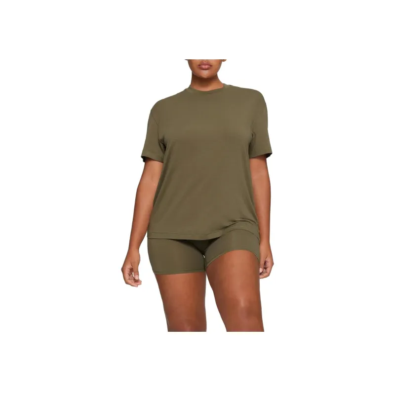 SKIMS Boyfriend Boxer Underpants Women's Army/Army Green-1