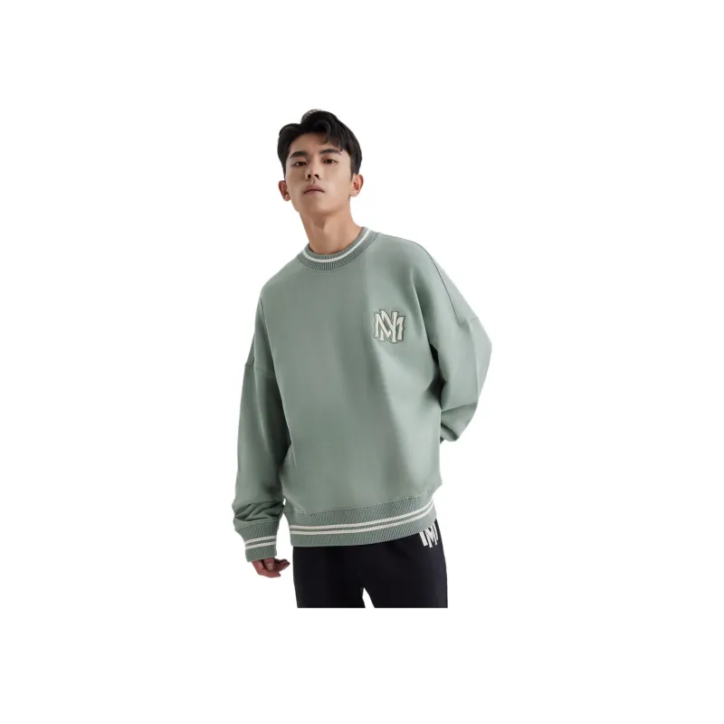 Mitchell Ness Sweatshirts Unisex Light Green-5