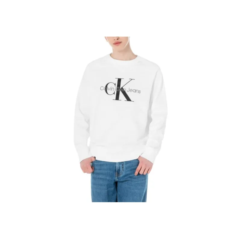 CALVIN KLEIN Sweatshirt Men's White-3