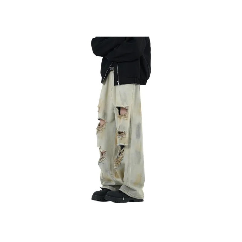 JASONWOOD Cowboy On The Run Jeans Unisex Yellow Mud-4