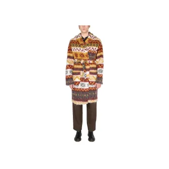 ENGINEERED GARMENTS Fair Isle Mohair Hoodie