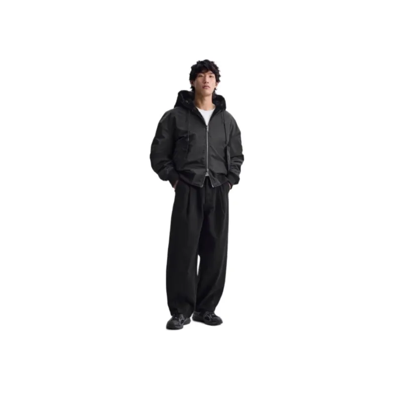 ZARA Jackets Men Black-1