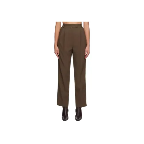 THE FRANKIE SHOP 브라운 여성 캐주얼 팬츠