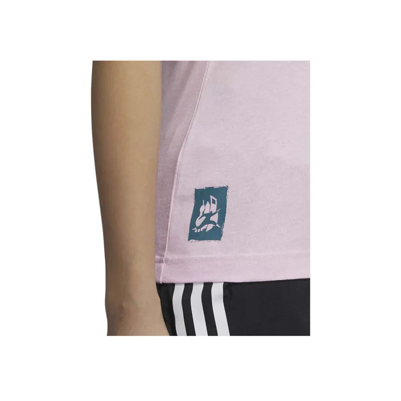 Adidas T Shirts Women's Pink-1