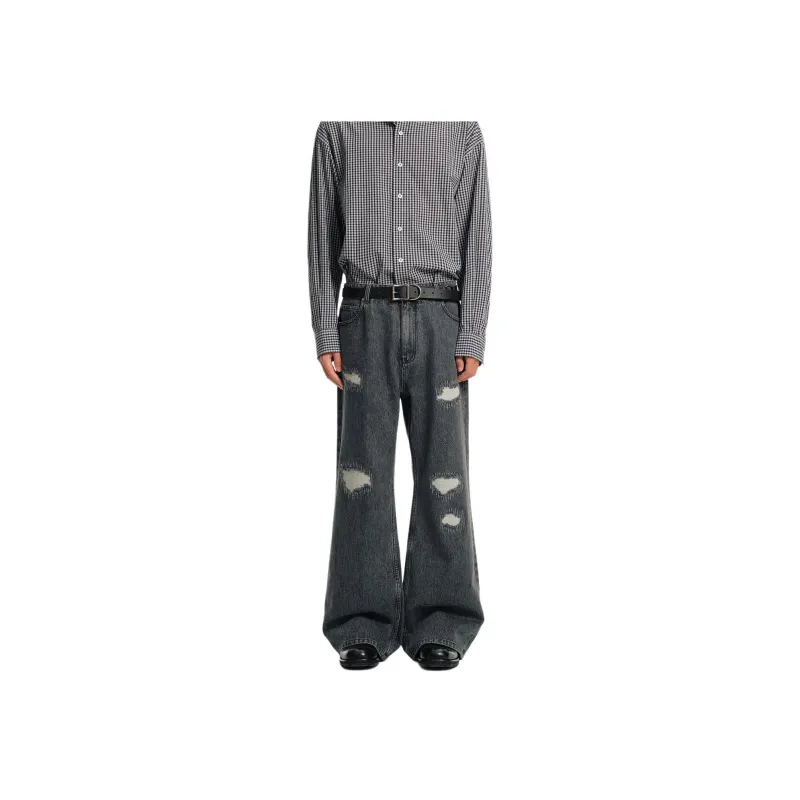 NANS STUDIO Jeans Men GRAY/Gray-4