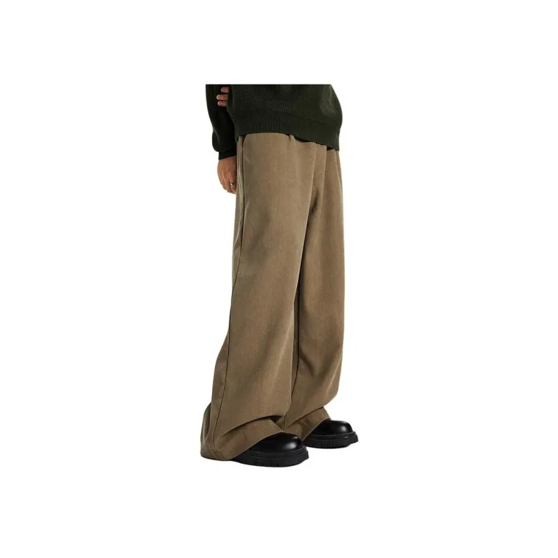 GTRG Casual Pants Unisex Khaki-5