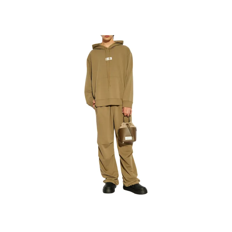 MM6 Maison Margiela Cut out Detailing Track Pants-1