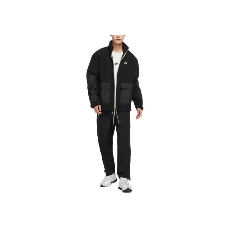 Nike Jackets Men Black-2