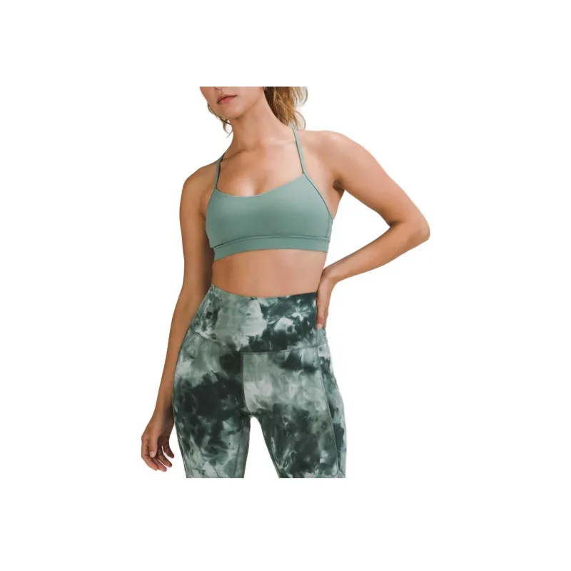 Lululemon Flow YNulu Sports Underwear Women's Tide Blue-0