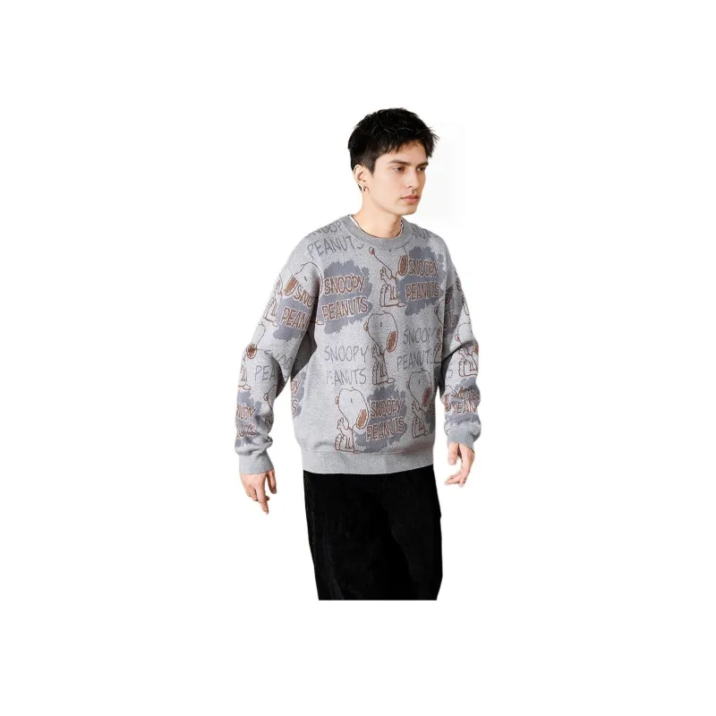 Tonlion Sweaters Men Sky Gray-4