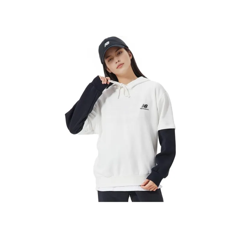 New Balance Sweatshirts Unisex White-4