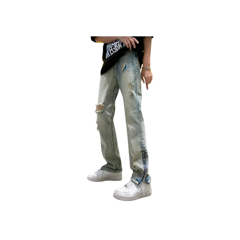 PAINT STAIN Jeans Unisex-10