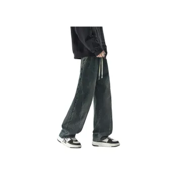 NEAR HERE Jeans Unisex Steel Blue