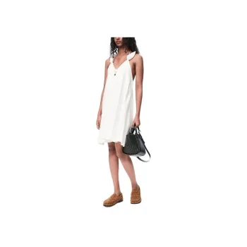 LOEWE Flamenco Halterneck Mini Dress