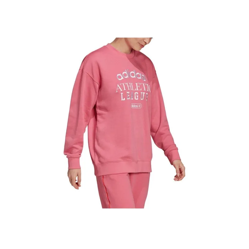 Adidas Originals Sweatshirts Women's Rose Red-1
