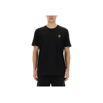 Belstaff Logo patch Crew Neck T shirt