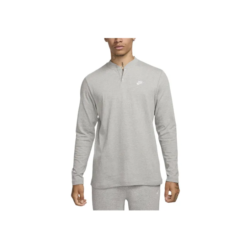 Nike Club Men's Long Sleeve Henley-0
