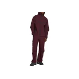Burgundy Red Crushed Color