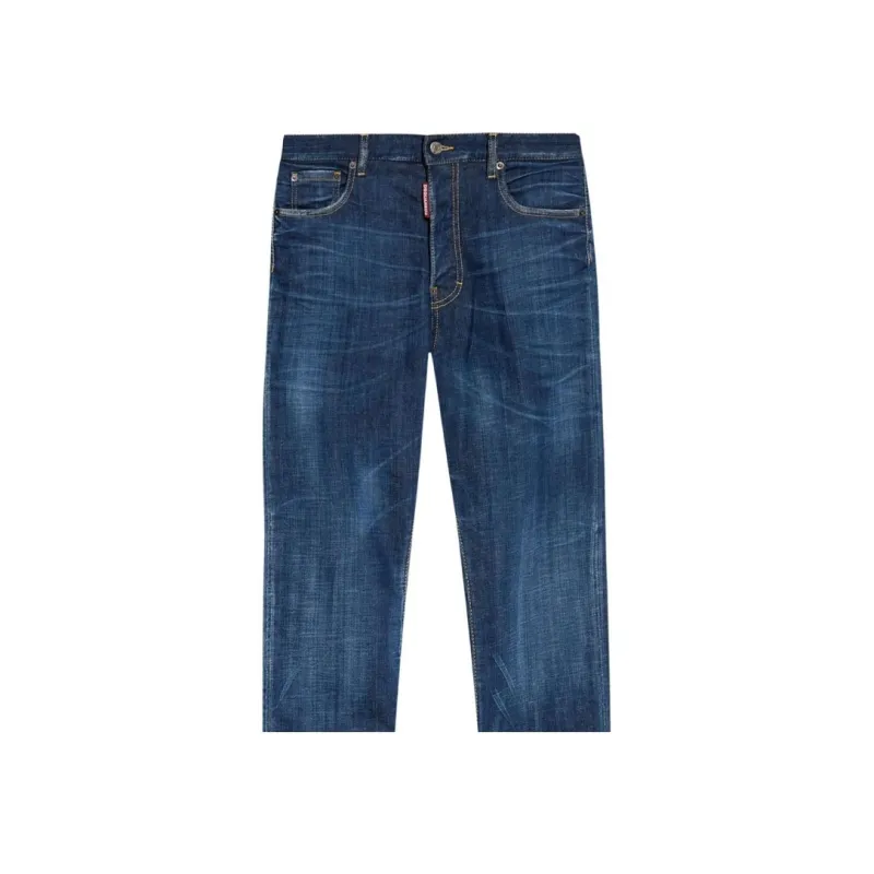 DSQUARED 2 Straight Leg Skinny Cut Jeans-6