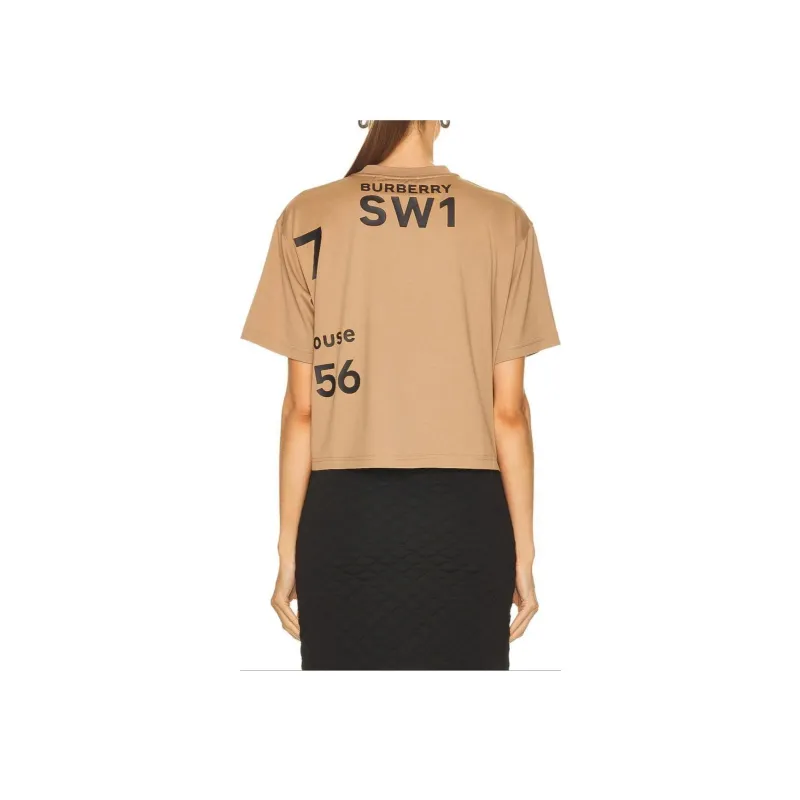 Burberry FW22 Crop Top Women's Beige-2