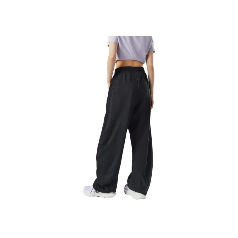 Adidas Dance French Terry Joggers Knitted Sports Pants Women's Black-5