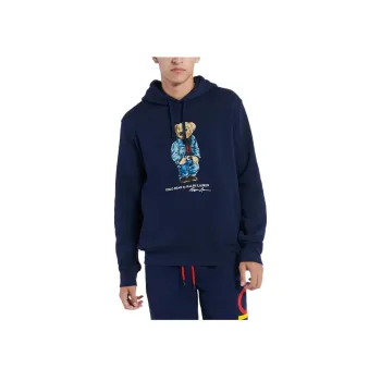 Polo Ralph Lauren Bear Printed Drawstring Hoodie
