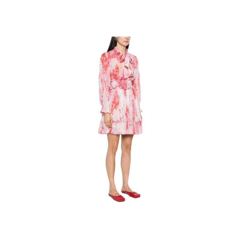 MSGM Ruffle Detailed Dress-3