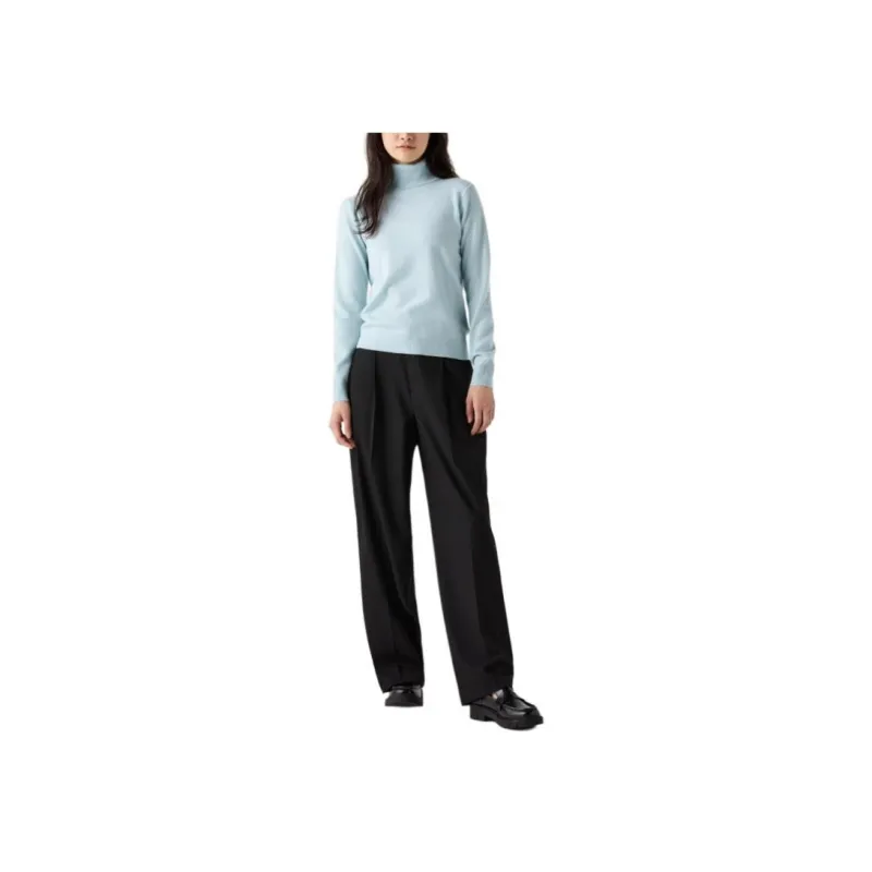 UNIQLO Cashmere Sweater Women's Pink Blue-0