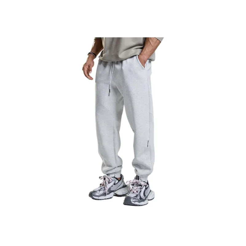 Muscle Dog Casual Pants Men's Light Heather Gray-2
