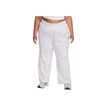 Nike Sportswear Club Fleece Women's Mid-Rise Wide-Leg Sweatpants Plus Size
