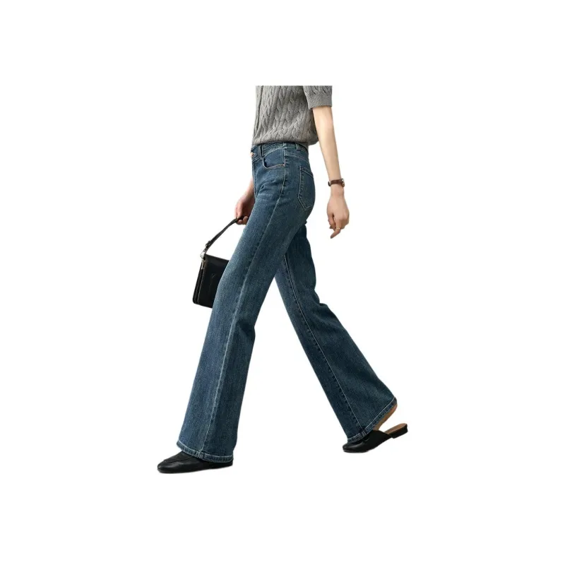 YALIDA Jeans Women's Denim Blue B0-0