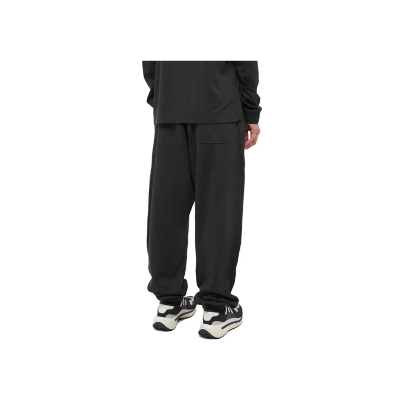 Y-3 Logo-patch Cotton Track Pants-2