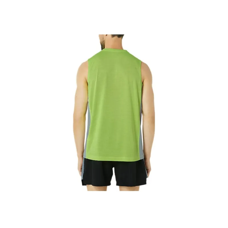 Asics TRAIN SANA Tank Tops Men Green-2