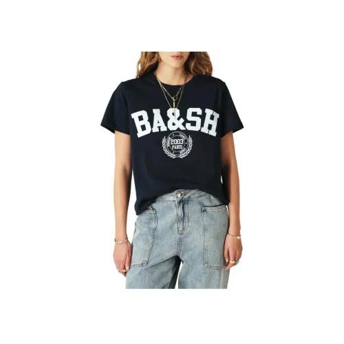 BA&SH 마린 블루 여성 티셔츠