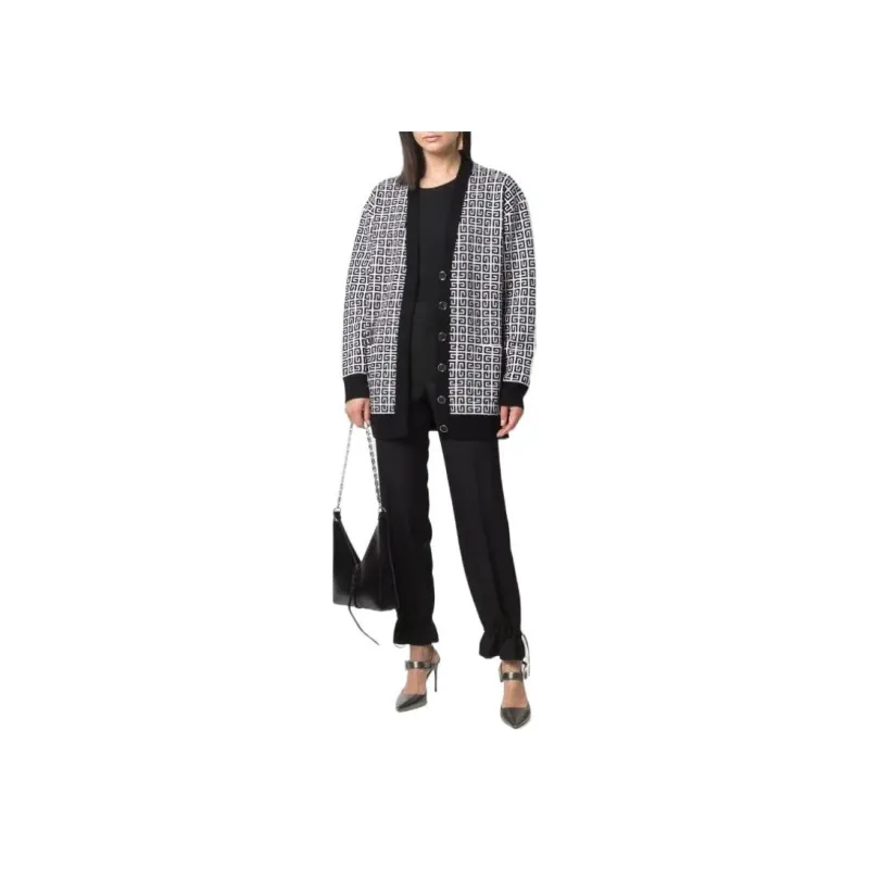 GIVENCHY SS22 Sweater Women's Black White-1