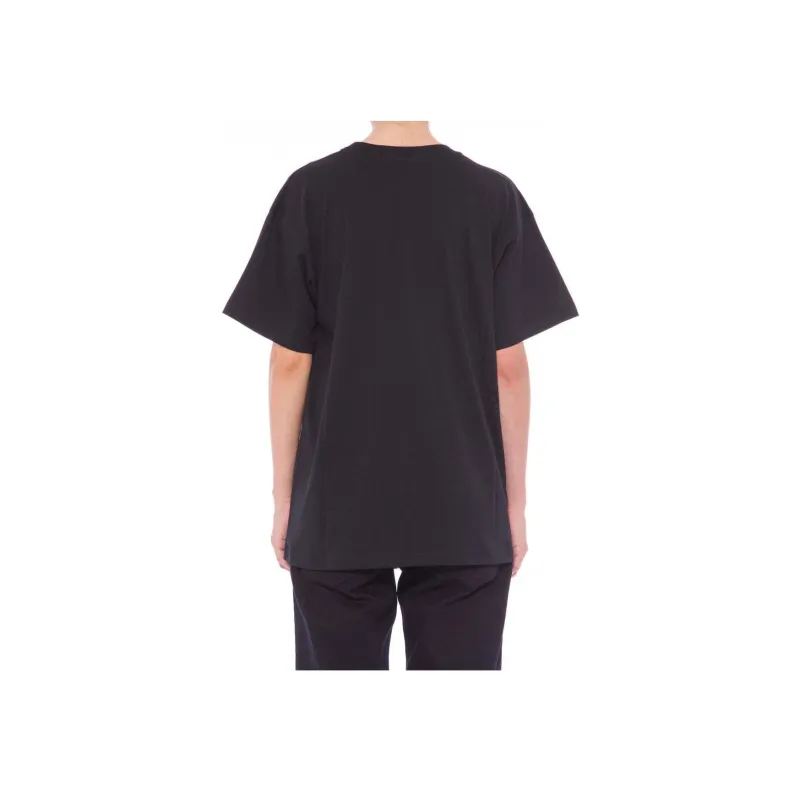 MOSCHINO Logo Printed Crewneck T Shirt-1