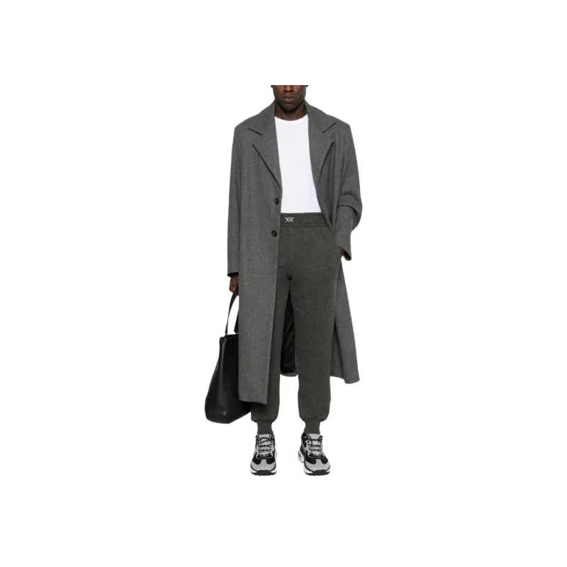 VERSACE Medusa plaque Knitted Track Pants-1