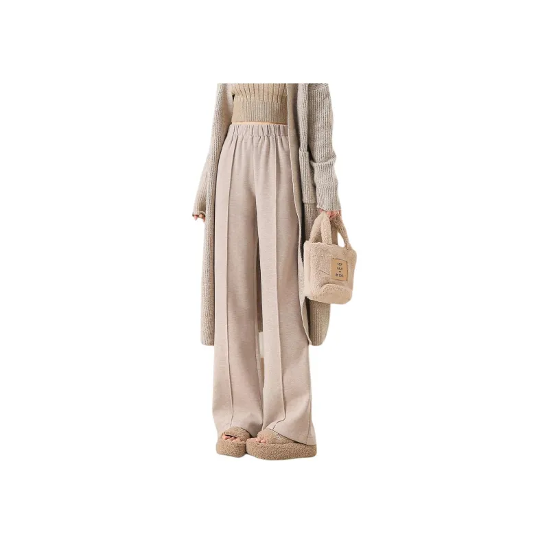 Weixi Casual Pants Women's Oat-2