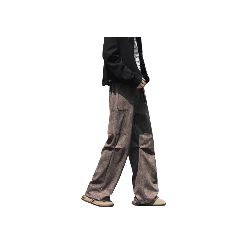 Qnxeey Casual Pants Unisex-4