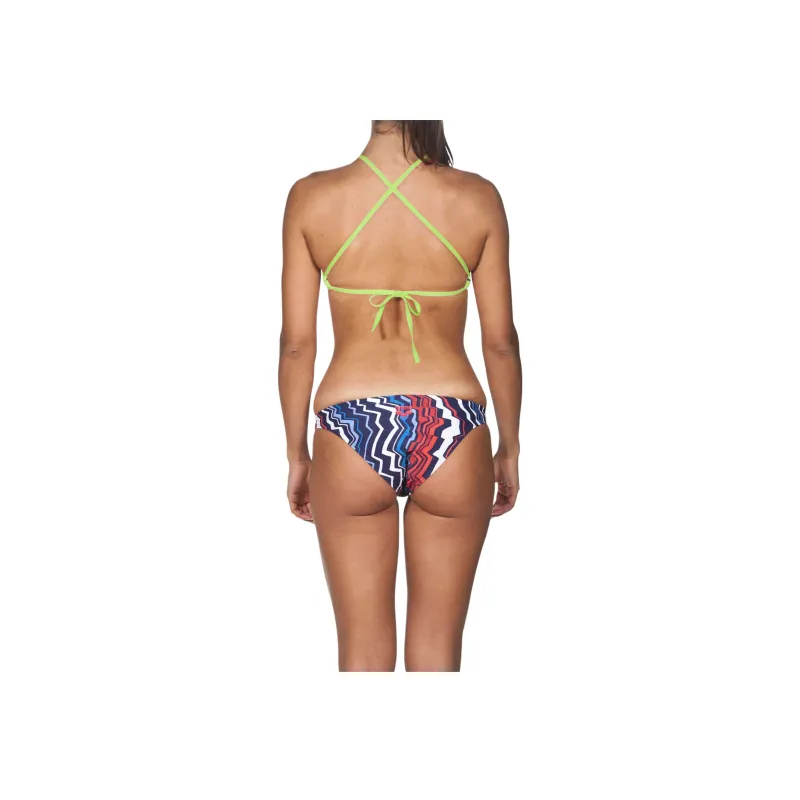 Arena Zig Zag Tie Back Top FINAL SALE Bikini Women's-4