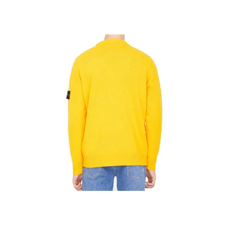 STONE ISLAND Logo Patch Crewneck Jumper-2