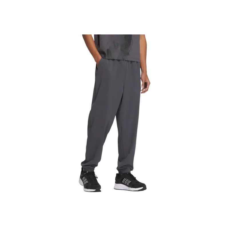 Adidas SS24 Casual Pants Unisex Solid Dark Gray/Black-3