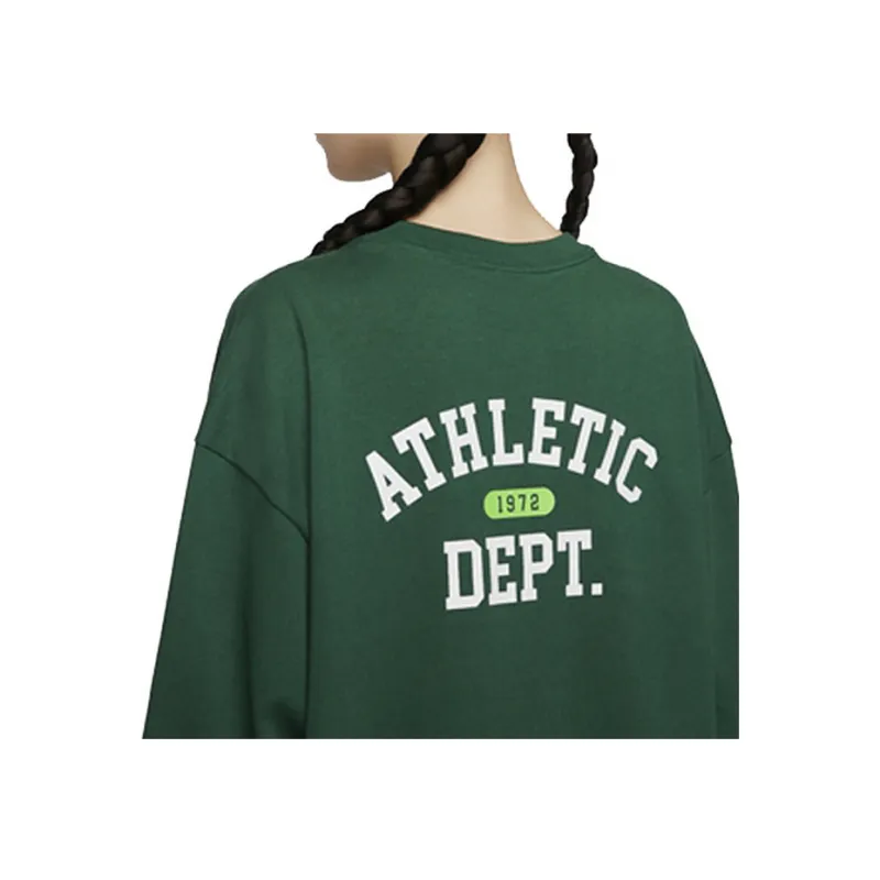 Nike Drop Shoulder Sleeve T Shirt Women's Canyon Green-4