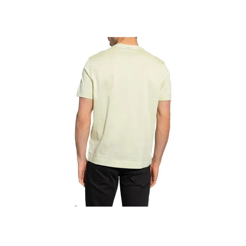 EMPORIO ARMANI T Shirts Men Green-3
