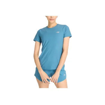 New Balance Regular T Shirt Women's Glass Blue