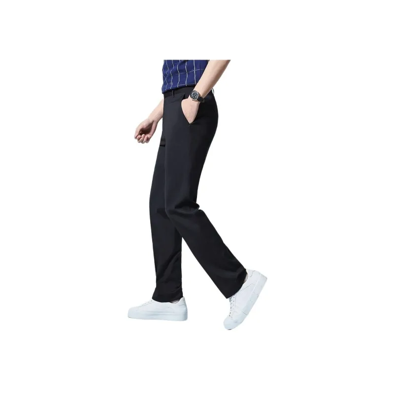 SHANSHAN Suit Trouser Men's Black-6