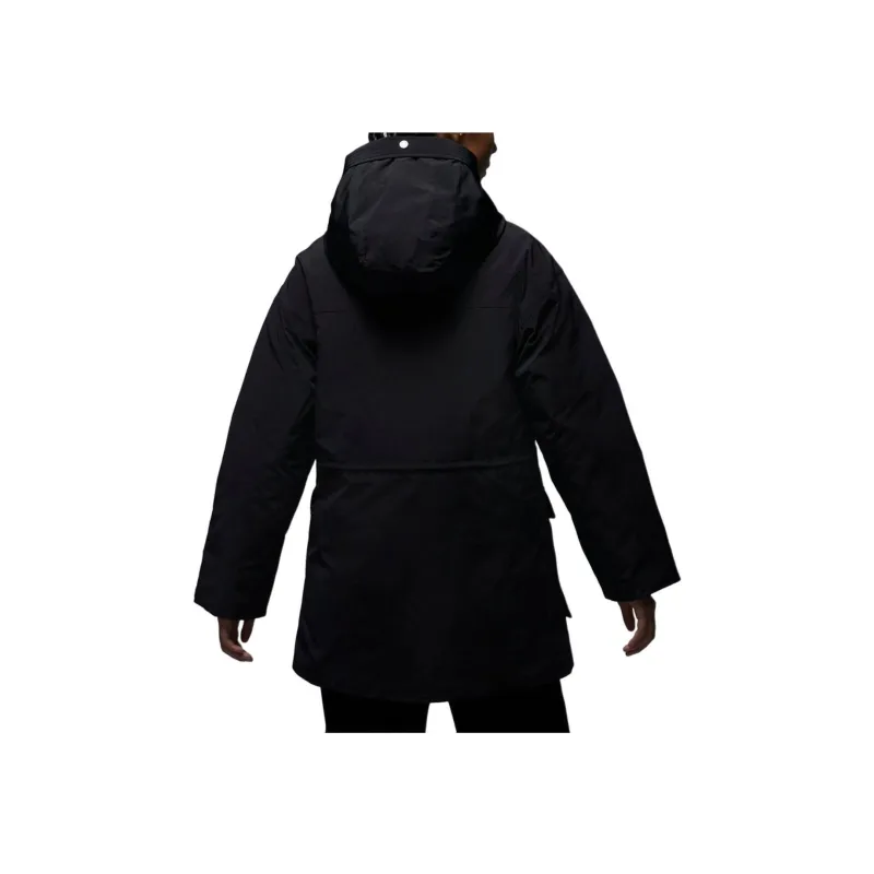 Jordan Down Jacket Unisex Black Shopping Bag Included-2